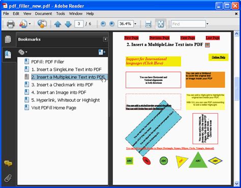 Bookmarking Reader