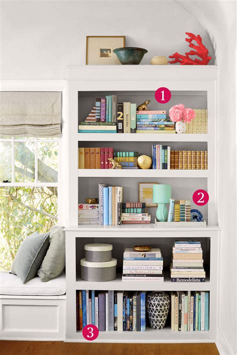 Bookshelf organization ideas