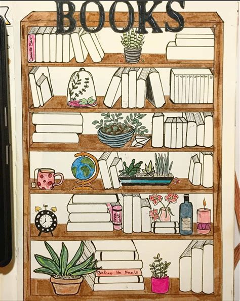 Bookshelf printable ideas