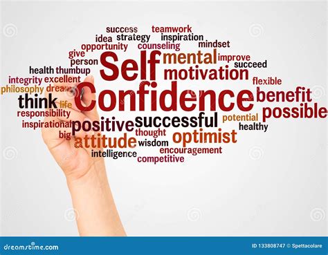 Boosting self-confidence with up words