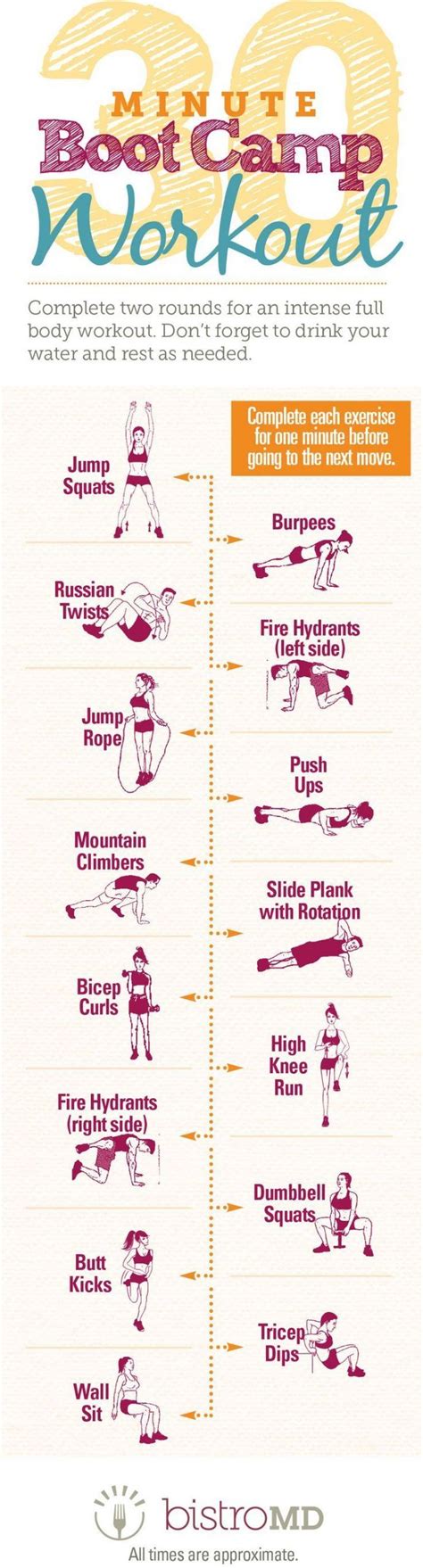 Boot Camp Exercise Tips