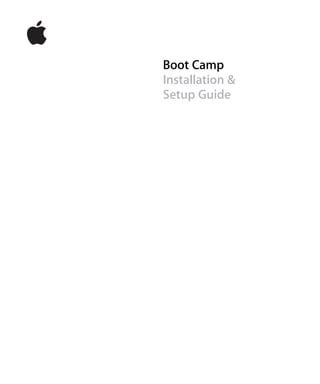 Installing Boot Camp on a Mac