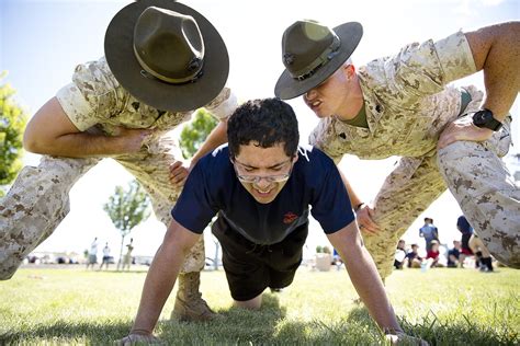 Boot camp instructors providing guidance and support