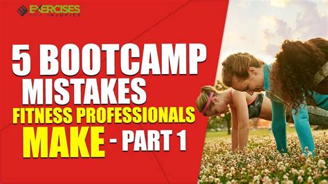 Boot Camp Mistakes