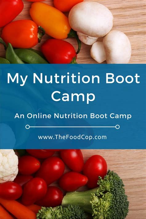 Boot Camp Fitness New York Nutrition