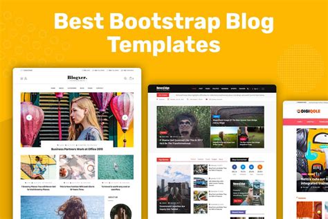 Bootstrap Blog Template Made