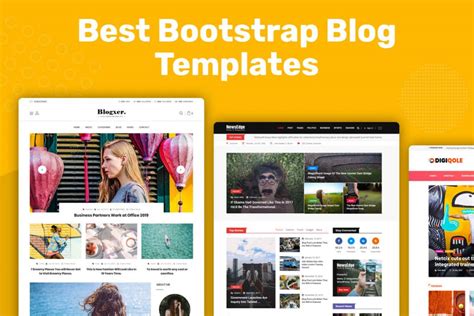 Bootstrap Blog Templates