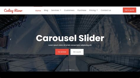 Bootstrap Carousel Template 2