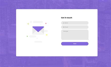 Conclusion Bootstrap Contact Form Template Design