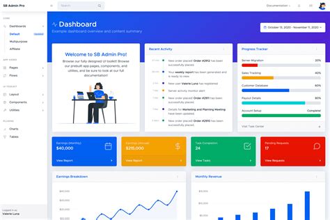 Bootstrap Nice Admin Template Example 6