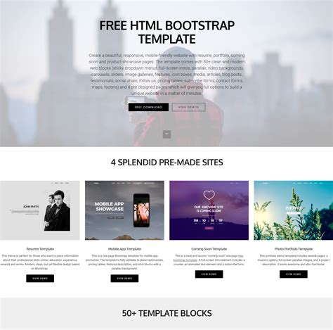 Bootstrap Template