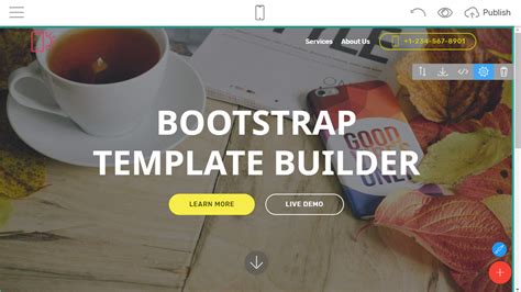 Bootstrap Template Builder