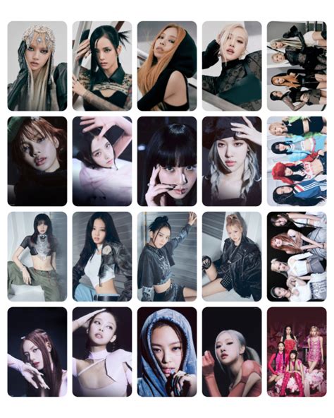 Born Pink Photocard Template Idea