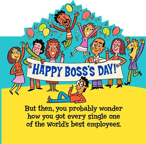 Boss's Day Card Template Printable