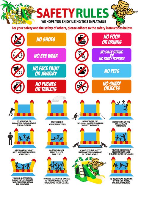 Bounce House Safety Rules