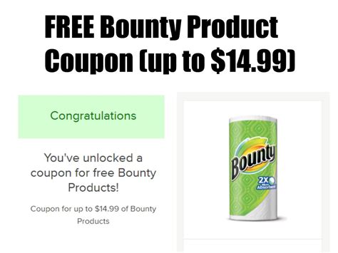 Bounty Basic Coupon