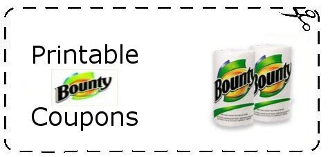 Bounty Paper Towel coupons printable example 6