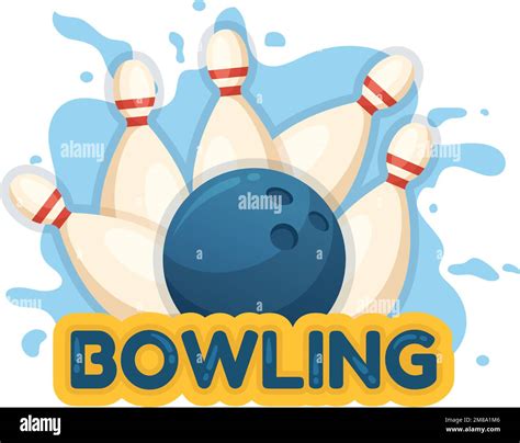 Bowling Ball Flyer Template