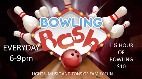 Bowling Bash Invitation