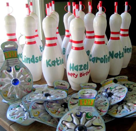 Bowling Party Favors