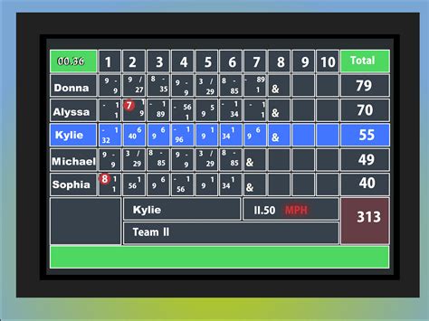 Bowling Scoring System