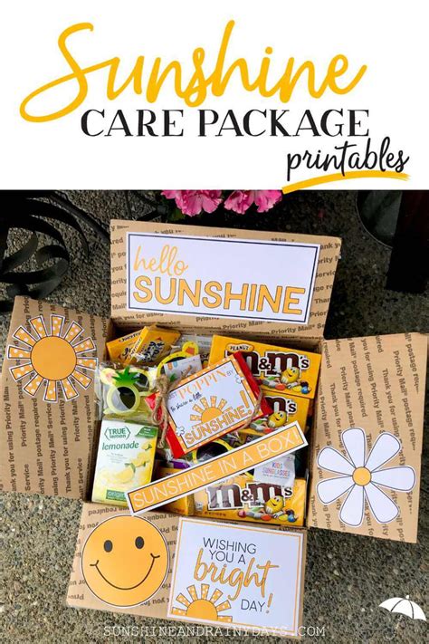 Box of Sunshine Activities