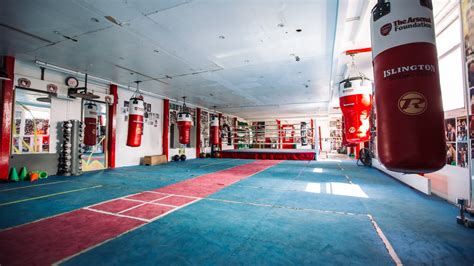 Boxers in the gym