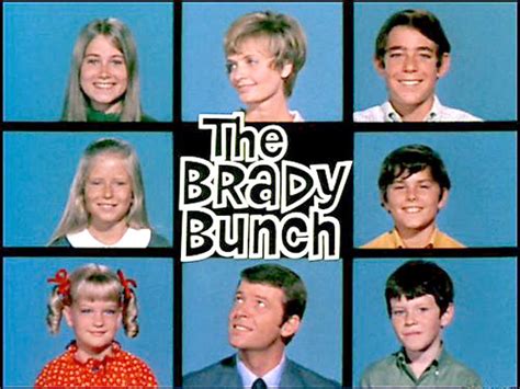 Brady Bunch Family Photo Booth Template