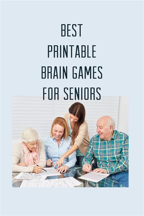 Brain Games for Seniors