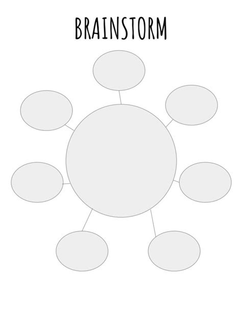 Brainstorming Trifold Template