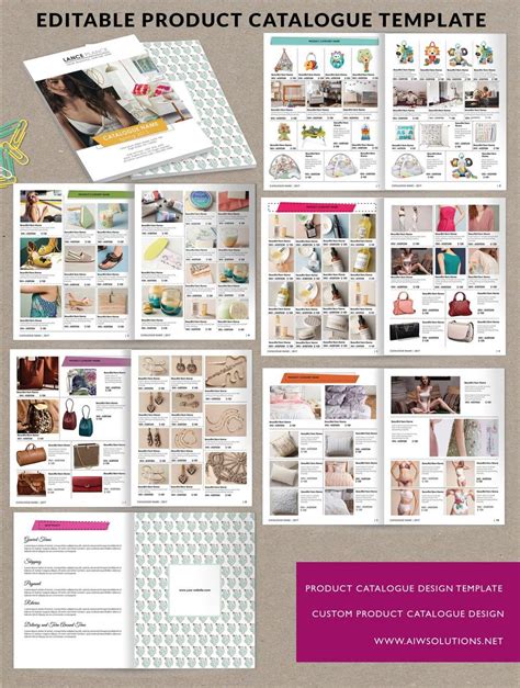 Branded Wholesale Catalog Template