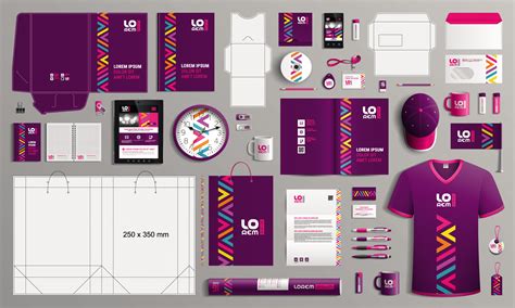 Branding materials example