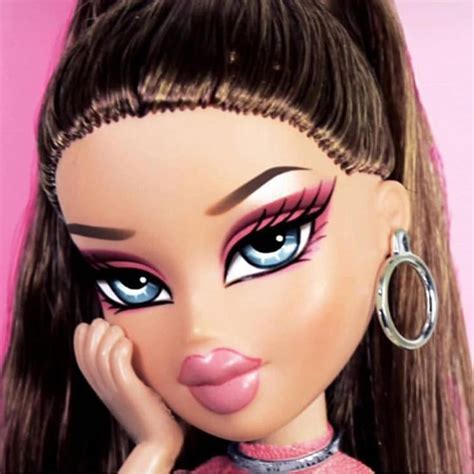 Bratz doll face template 10