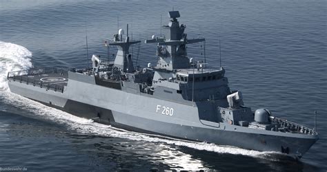 German Navy's Braunschweig-class Corvette