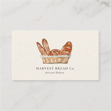 Bread Bakery Card