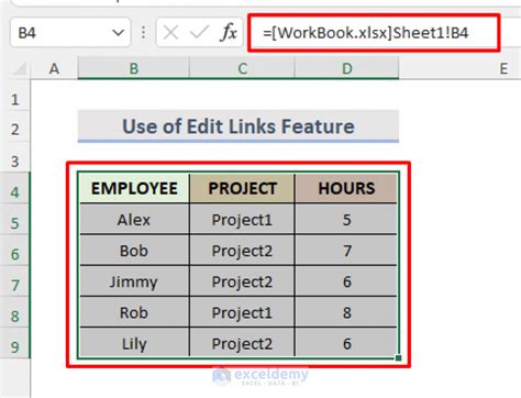 Break Links in Excel