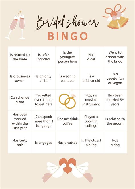 Bridal Bingo