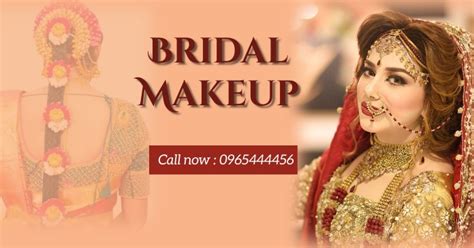 A bridal makeup template