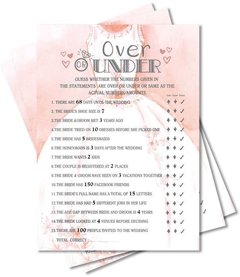 Bridal Shower Games