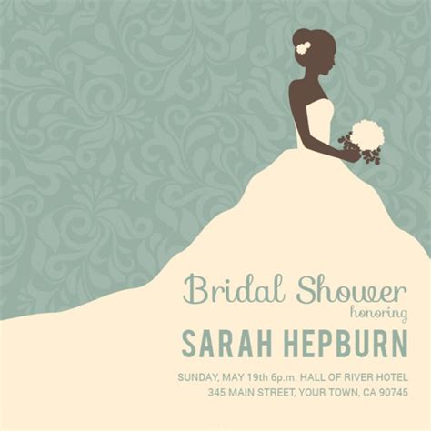 Bridal Shower Invitation Designs Download