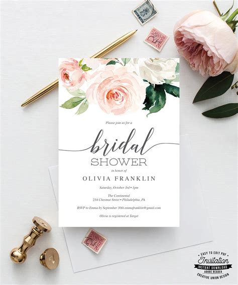 Bridal Shower Invitation Ideas Inspiration