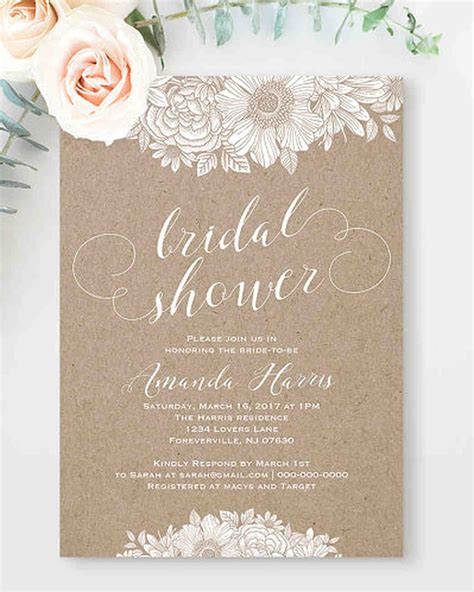 Bridal Shower Invitation Printable 10