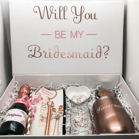 Bridesmaid Ask Boxes