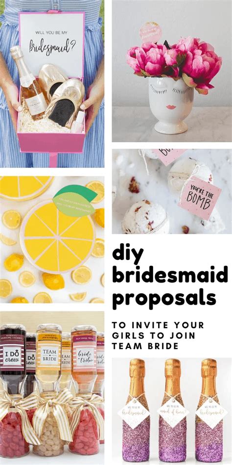 Bridesmaid proposal ideas