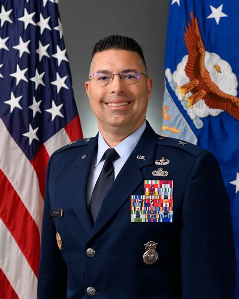 Army Brigadier General in Uniform