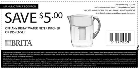 Brita Filter Coupons Online Deals