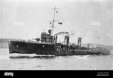 British Destroyer WWI