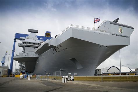 British Royal Navy Aircraft Carrier