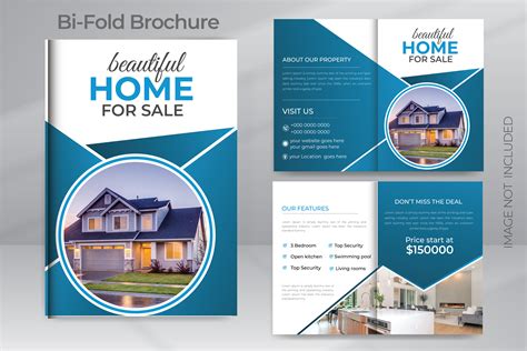 A brochure template for real estate