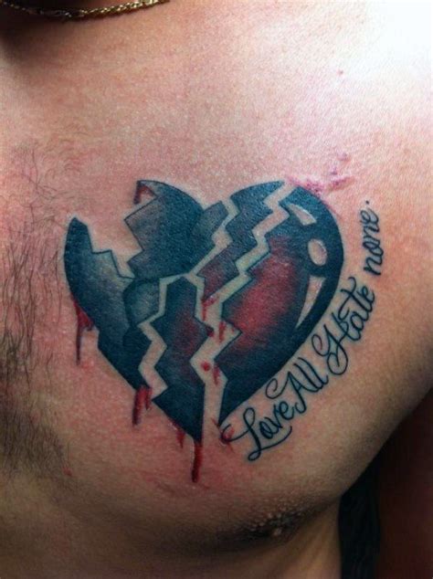 Broken Heart Tattoos Designs